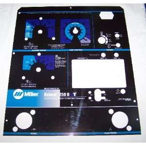  Miller Electric Welder Bobcat 250 DT Control Plate 