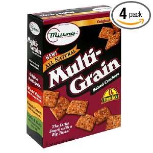 Miltons Multi Grain Crackers, .92 Ounce Bags in 12 Count Packages 