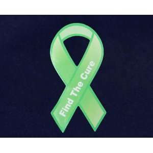  Green Awareness Magnets   Small   Green Ribbon (24 Magnets 