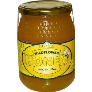 WILDFLOWER (Honey) HYSON, Natural Wildflower Honey in Reusable 