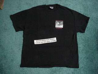 RED HOT CHILI PEPPERS 2003 Local Crew XL Black T Shirt  