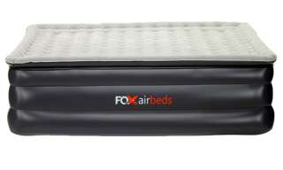   bed pump and remote by fox airbeds plush high rise bed this roomy king