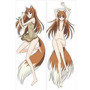  Anime Body Pillow Anime Spice and Wolf, 13.4x39.4 