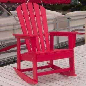  Polywood Recycled Plastic South Beach Rocking Chair Green 