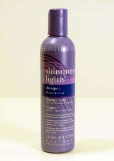 CLAIROL SHIMMER LIGHTS Shampoo blonde & silver 8 FL.OZ  