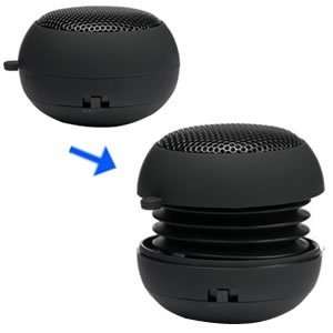   Portable Capsule Speaker (Black) w/Build in rechargerable Battery 