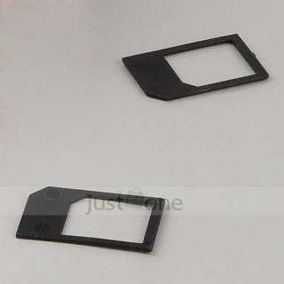 New Micro Sim Card Cutter + 2 Adapters f. iPhone 4 iPad  