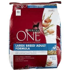  Purina ONE Large Breed Dry Dog Food 34lb