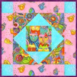    Laurel Burch 1 hour quilt pastel kit Arts, Crafts & Sewing