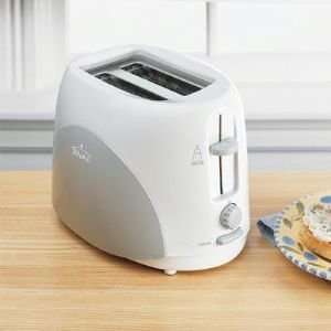  Rival 2 slice Cool Wall Toaster with White Exterior 