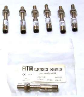   4T 4 Cordset Eurofast and 7 HTM Proximity Switches LCM1 Sensor  