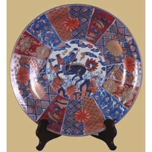   16 Chinese Ceramic Oriental Decorative Plate Japanese Imari Design