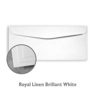  Royal Linen Brilliant White Envelope   500/Box Office 