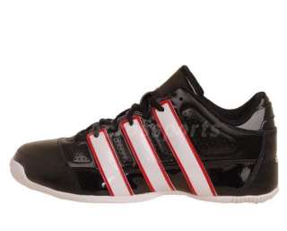 Adidas Commander Lite TD Low Black Red Basketball Shoes G24397  