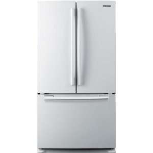  Samsung Refrigerator With French Doors, 26 Cu. Ft. White   Samsung 