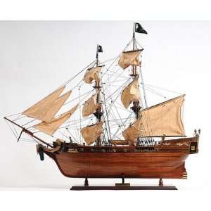   Caribbean Pirate Ship Wood Scale Model Replica 37 Boat Toys & Games