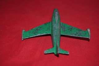   die cast 1950s Sabrejet fighter air plane, post Korean War era