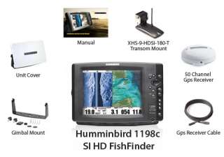 Humminbird 1198c SI HD Color GPS FishFinder New  