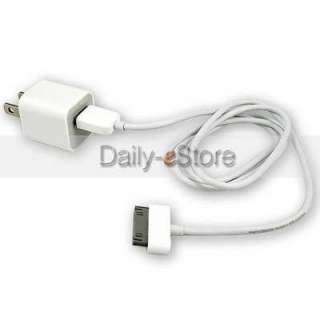 AC Wall Charger Adapter+USB Data Sync Cable for iPod Touch iPhone 3G 