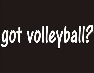 GOT VOLLEYBALL? Sport Cool Adult Humor Funny T Shirt  