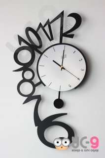 Contemporary Modern Creative Metal Decor Wall Clock  