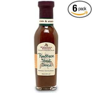 Stonewall Kitchens Roadhouse Steak Sauce 11 Ounce Jars (Pack of 6 