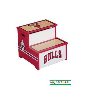    Guidecraft NBA Chicago Bulls Storage Step Up