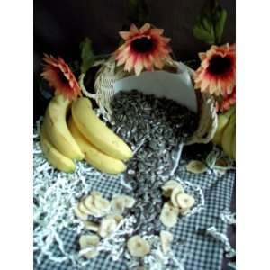  20 pound BULK PURCHASE Sunflower Seeds In Shell * Banana 