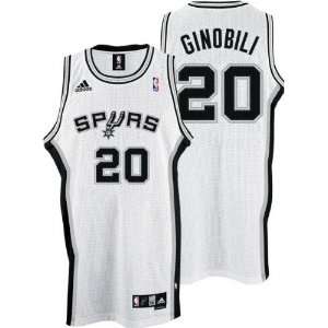 Manu Ginobili White adidas NBA Swingman San Antonio Spurs Youth Jersey 