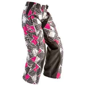 Fly Racing Girls Kinetic Boot Cut Pants , Color Pink, Size 9/10 