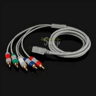   Component HDTV AV Audio Video 5RCA Adapter Cable for Nintendo Wii