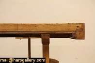Antique Woodworking Bench, Kitchen Island Wine Table  
