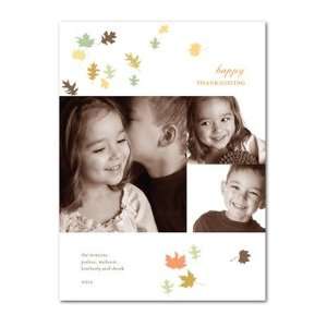  Thanksgiving Greeting Cards   Leafy Simplicity By 