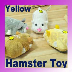 Zhu Zhu Hamster Pets Mr. Pip Squeak Go Baby Toy Yellow  