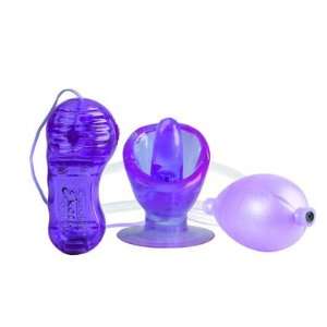  Bundle Vibrating Turbo Suction Tongue and 2 pack of Pink 