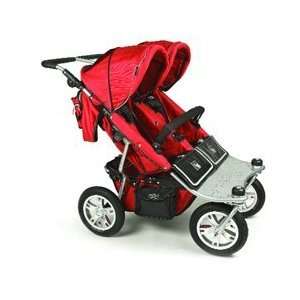  Valco Baby Tri Mode Twin Stroller   Scarlet Baby