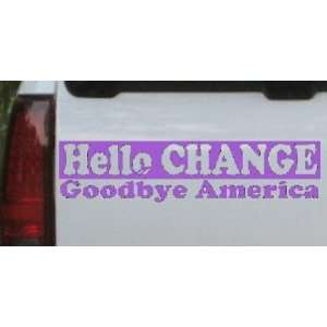   Change Goodbye America Political Car Window Wall Laptop Decal Sticker