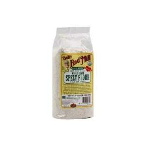  Bobs Red Mill Spelt Flour, Organic, Whole Grain, 24 oz 