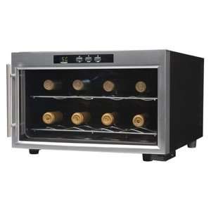   Wine Cooler with Thermal Glass Door, Stainless Steel Appliances