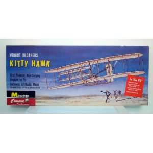  Monogram Classics Wright Brothers Kitty Hawk Toys & Games